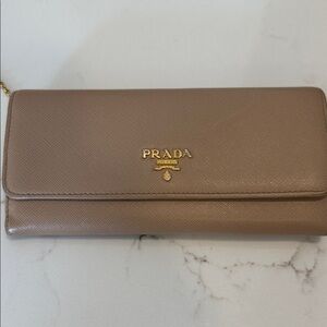 Prada Saffiano leather wallet